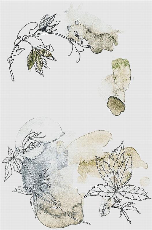 Vine Arrangement - X Squared Cross Stitch