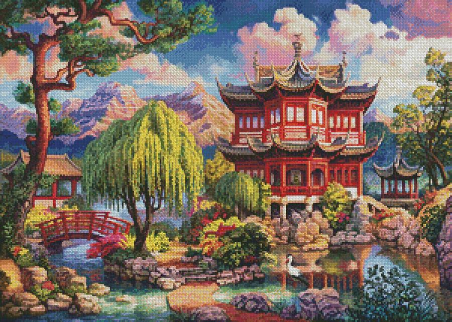 Secret Temple - Artecy Cross Stitch