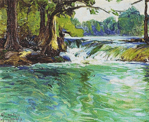 On The Guadalupe - X Squared Cross Stitch