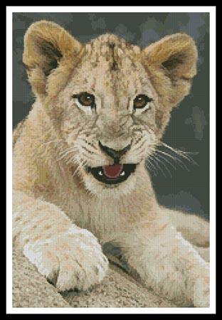 Lion Cub 3 - Artecy Cross Stitch