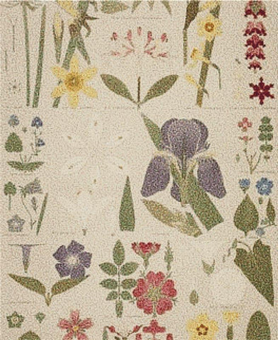 Leaves And Flowers From Nature Ornament No. 8 - X Squared Cross Stitch