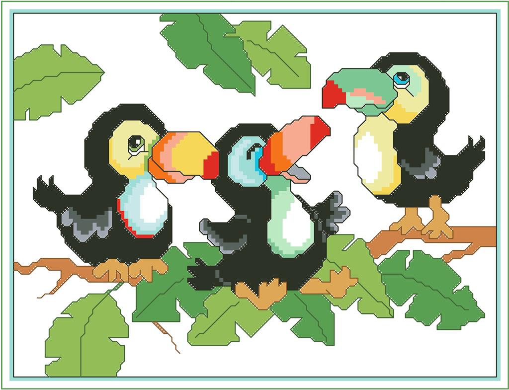 Baby Toucans - Kooler Design Studio