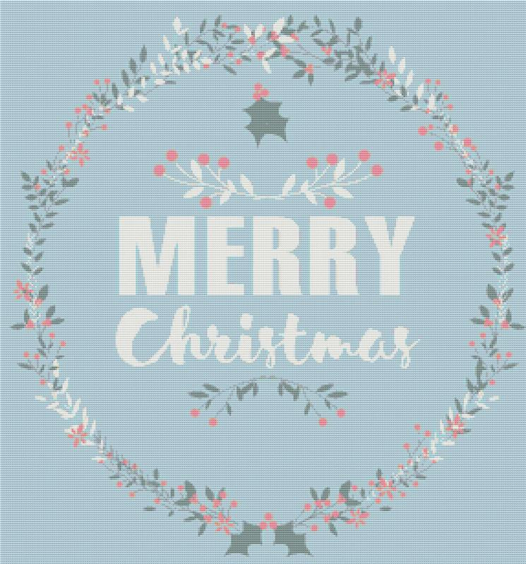 Merry Christmas XXI - X Squared Cross Stitch
