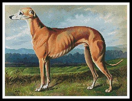 Greyhound - Artecy Cross Stitch