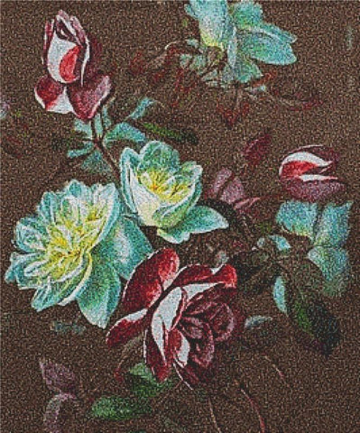 Still Life Of Roses - X Squared Cross Stitch