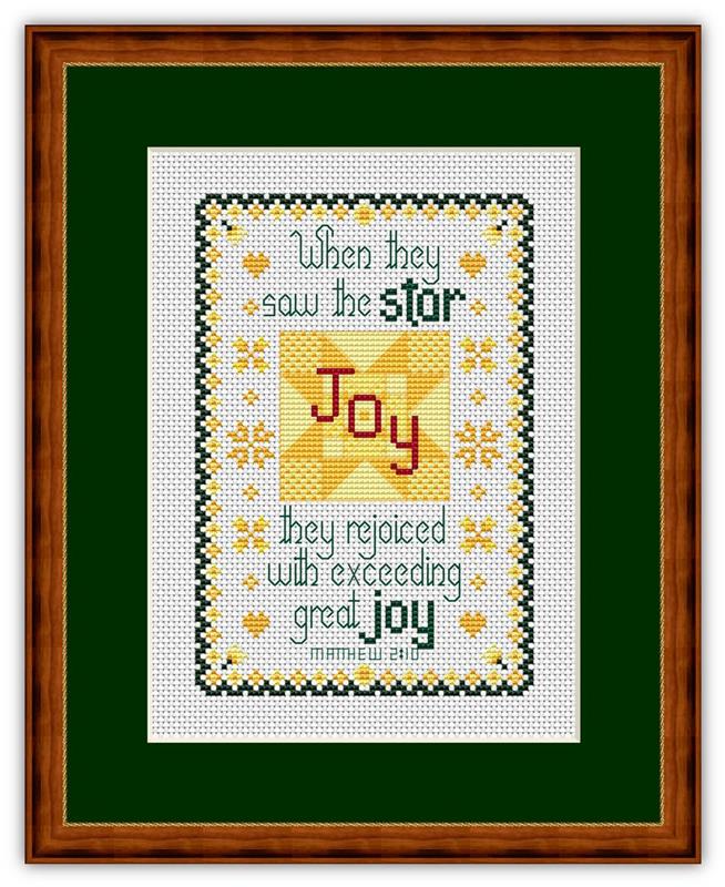 Christmas Exceeding Great Joy Bible Verse - Happiness Is  HeartMade