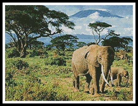 Elephants - Artecy Cross Stitch