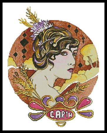 Earth - Artecy Cross Stitch