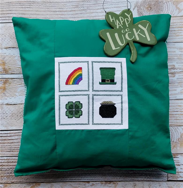 St. Patrick's Day Four Square - Keb Studio Creations