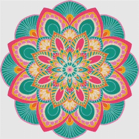Mandala Ornament - X Squared Cross Stitch