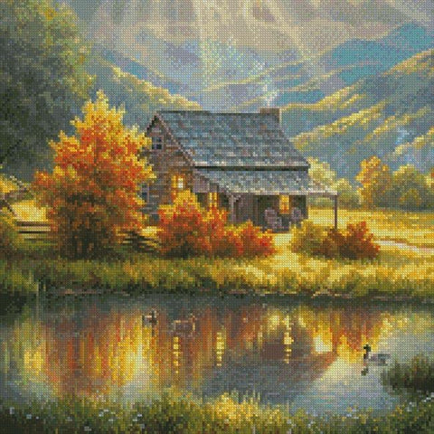 God Shed His Grace (Medium - Crop) - Artecy Cross Stitch