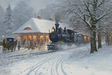 Homecoming Train  - Artecy Cross Stitch