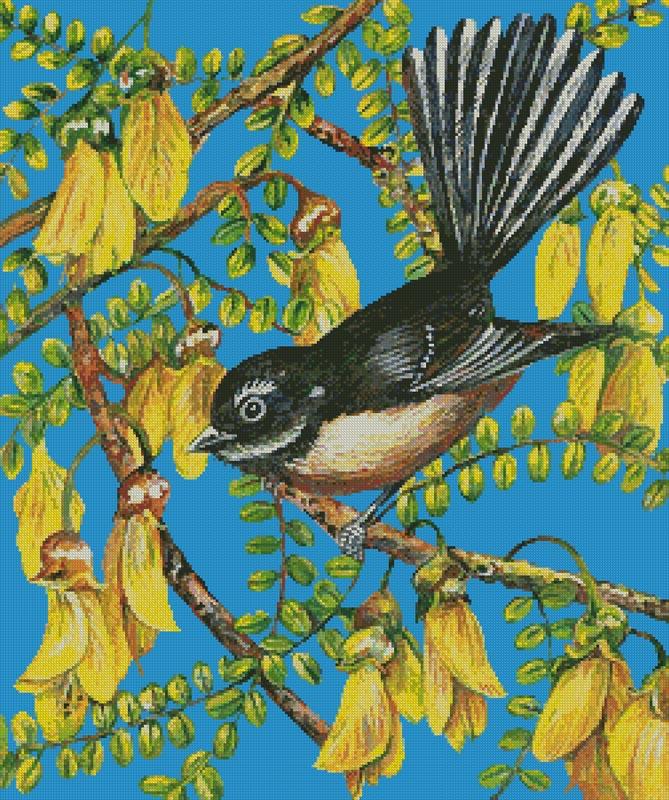 Fantail Frolics - Artecy Cross Stitch
