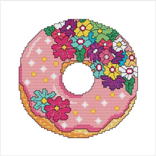 A Year Of Donuts: May - Cross Stitch Wonders