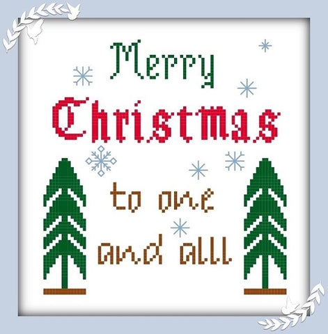 Merry Christmas To All - Iris Originals