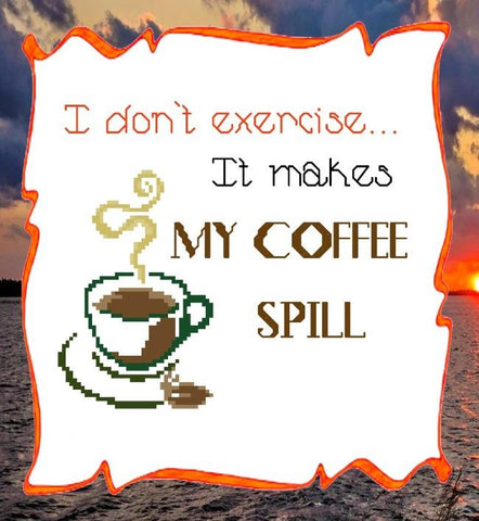 I Don't Exercise - Iris Originals