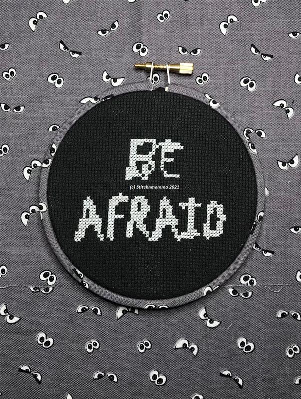 Magnificent Minis: Be Afraid - Stitchnmomma