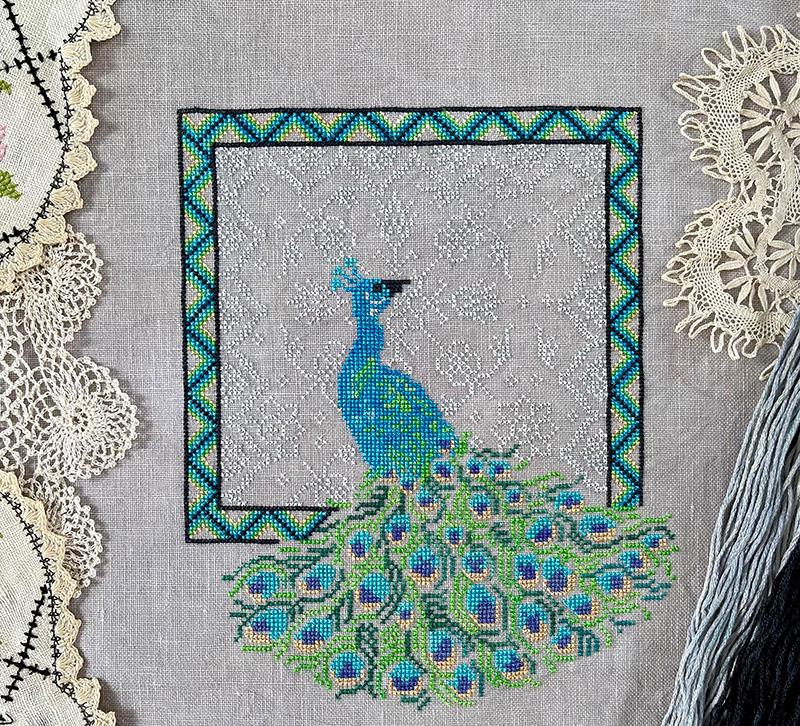 Ode To A Peacock - Jan Hicks Creates