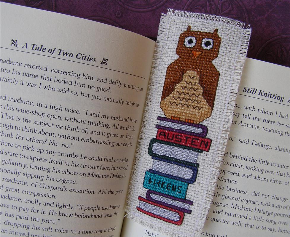 Owl Sitting On Books - Keb Studio Creations