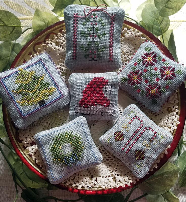 Lil Stitches: December Cross Stitch Smalls - CM Designs