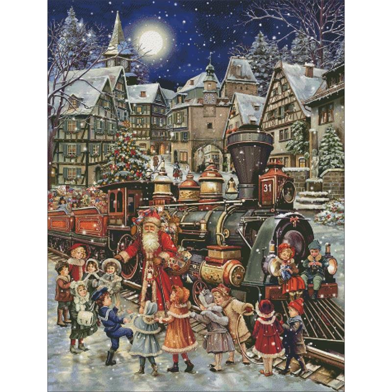 Old Fashioned Christmas - Charting Creations