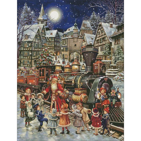 Old Fashioned Christmas - Charting Creations