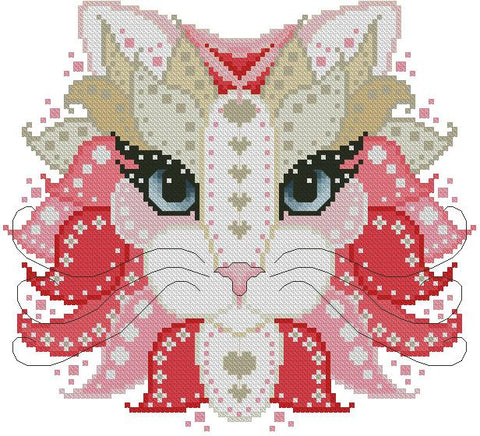 Colorful Cats: Jeannie - Kitty & Me Designs