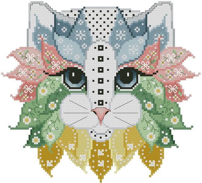 Colorful Cats: Vivaldi - Kitty & Me Designs