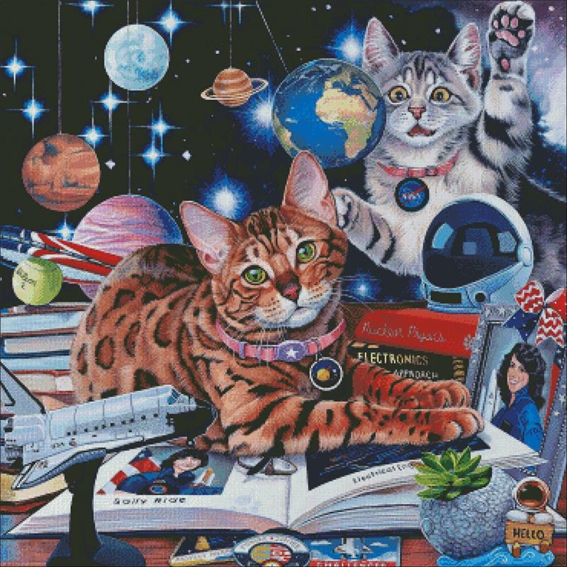 Space With Sally And Judith - Charting Creations