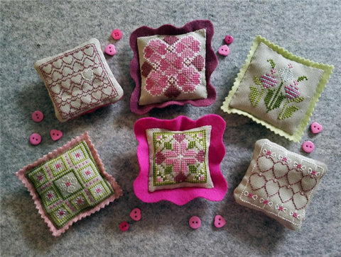 Lil Stitches: February Cross Stitch Smalls - CM Designs