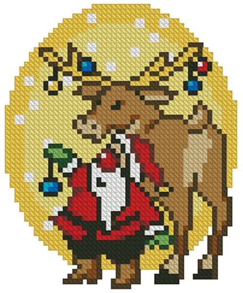 Christmas Card 1 - Artecy Cross Stitch