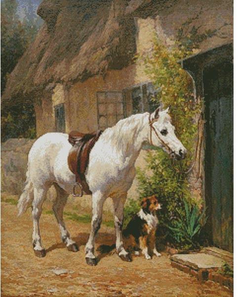 By The Cottage Door - Artecy Cross Stitch