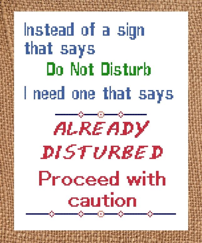 Do Not Disturb - Iris Originals
