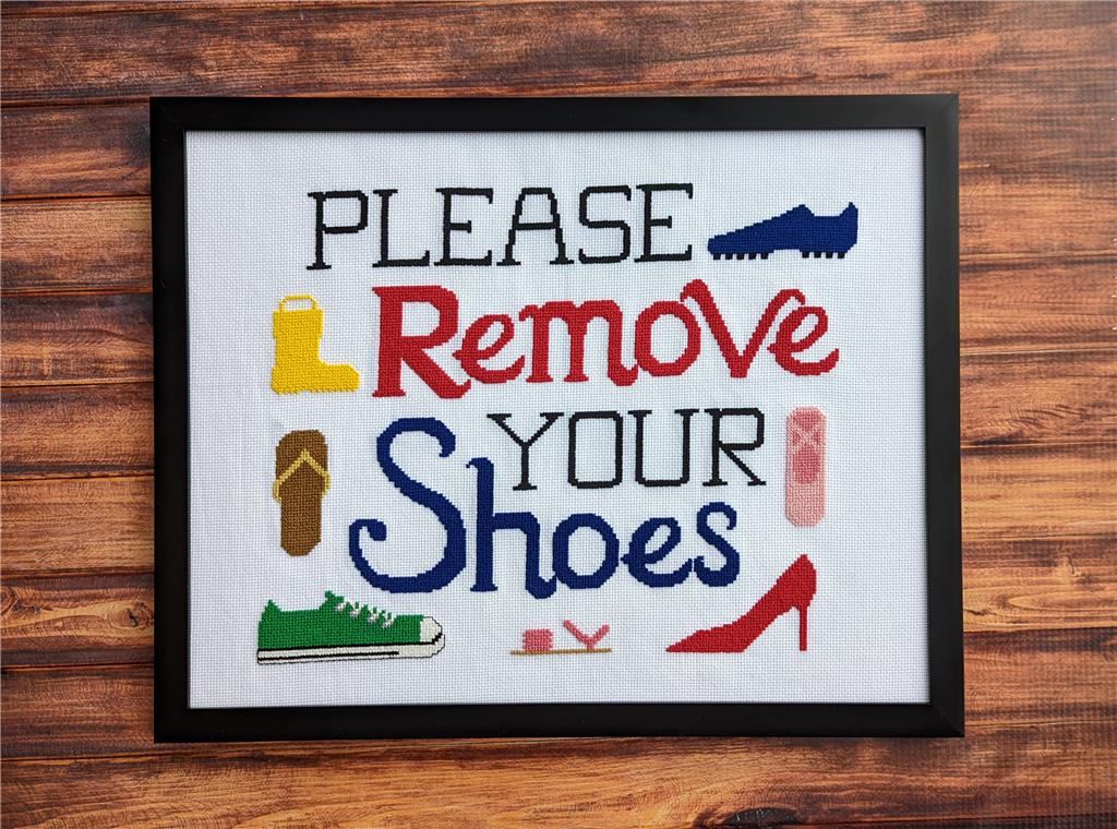 Please Remove Your Shoes - Keb Studio Creations