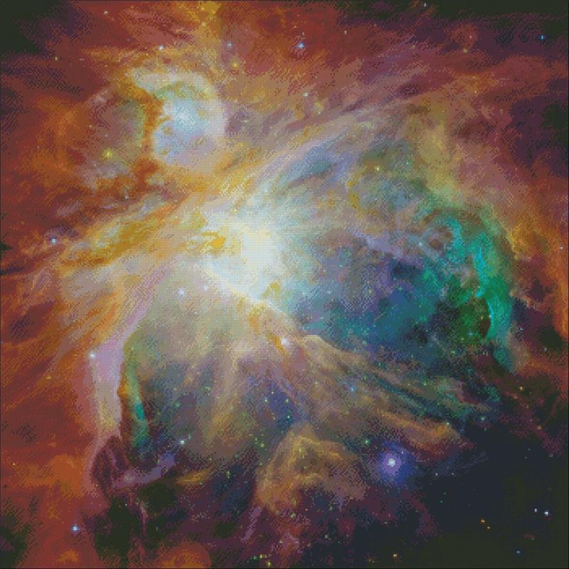 Chaos At The Heart Of The Orion Nebula - Charting Creations