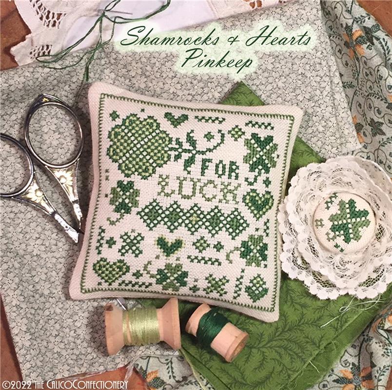 Shamrocks & Hearts Pinkeep - Calico Confectionary