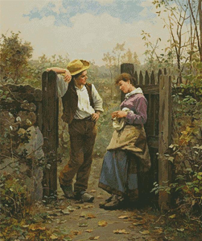 Rural Courtship - Artecy Cross Stitch