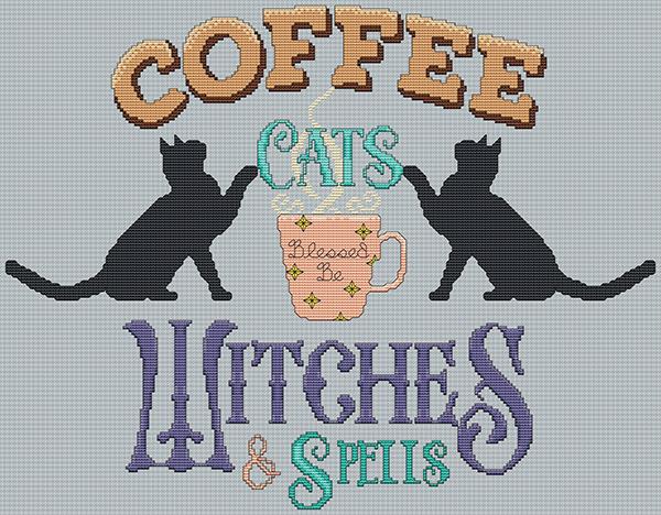 Coffee, Cats, Witches - Artists Alley