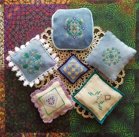 Lil Stitches: April Cross Stitch Smalls - CM Designs