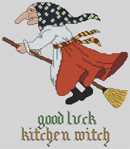 Good Luck Kitchen Witch - Artists Alley