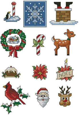 Sew Little Stitches Christmas Collection 1 - Artecy Cross Stitch
