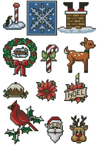 Sew Little Stitches Christmas Collection 1 (Large) - Artecy Cross Stitch