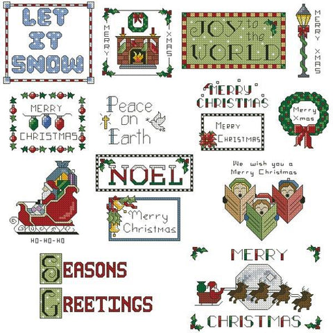 Sew Little Stitches Christmas Collection 2 - Artecy Cross Stitch