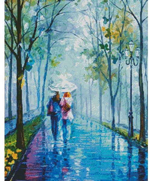 Foggy Stroll (Crop) - Artecy Cross Stitch