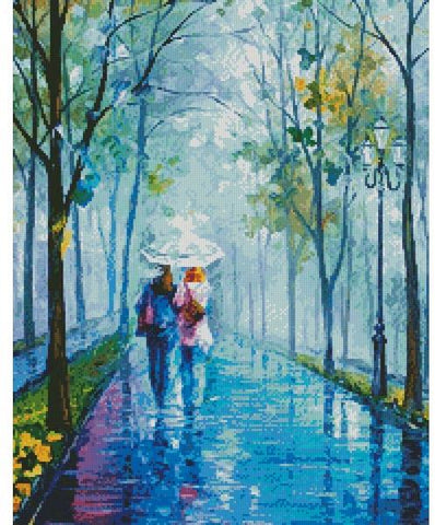Foggy Stroll (Crop) - Artecy Cross Stitch
