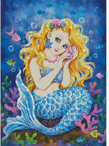 Mermaid Call - Artecy Cross Stitch