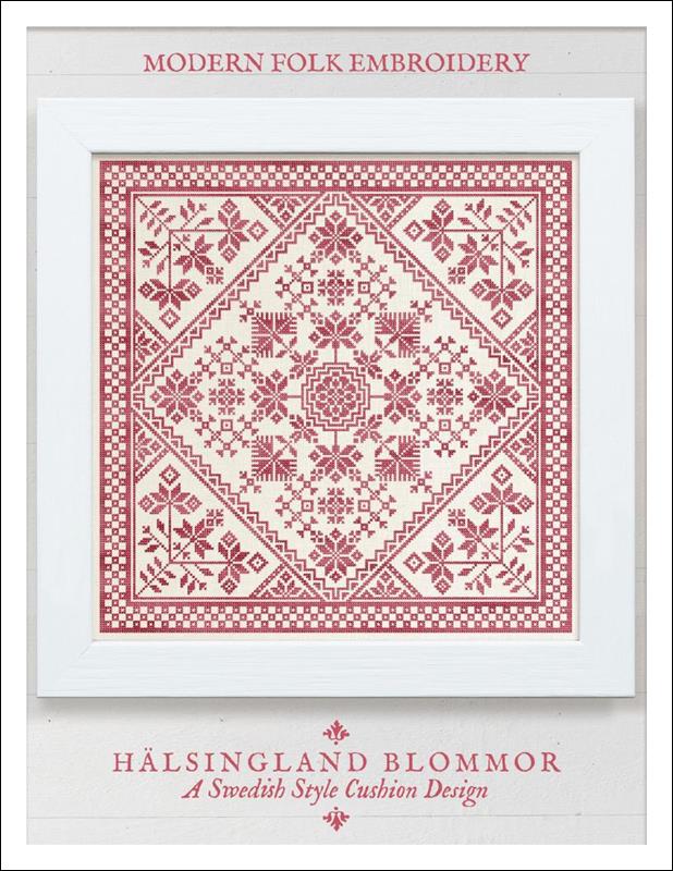 Hälsingland Blommor - Modern Folk Embroidery