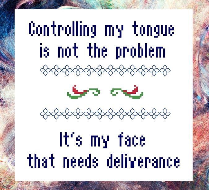 Controlling My Tongue - Iris Originals