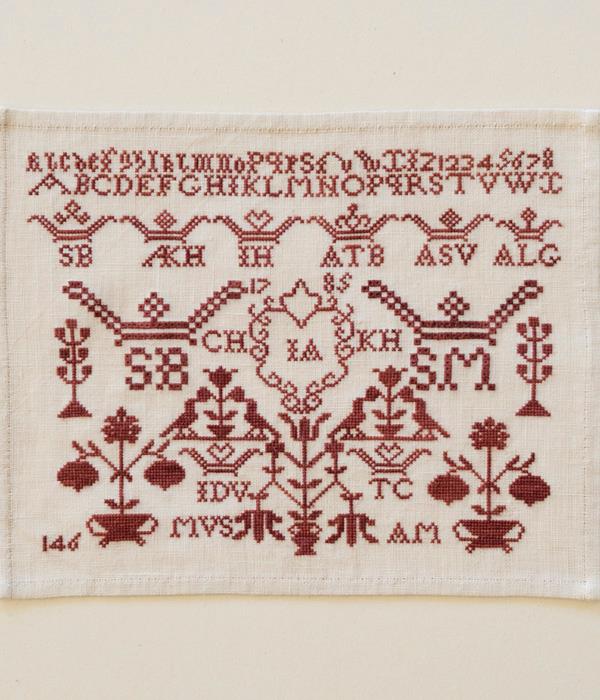 Antje Meester 1785: An Amsterdam Orphanage Sampler - Modern Folk Embroidery