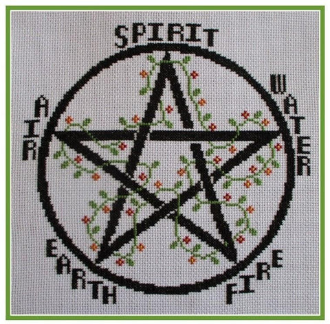 Elemental Pentagram - Stitcherhood